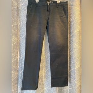 Men’s Blue Slim Straight Chino Pants